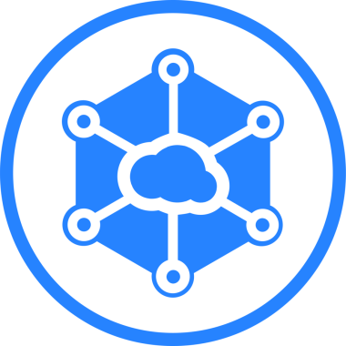 Soyut arkaplanda storj kripto para birimi çizimleri. 3d illüstrasyon.