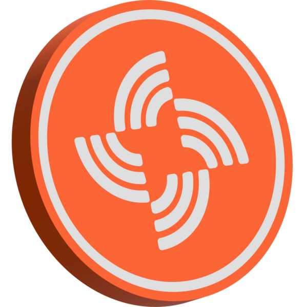 Soyut arkaplanda streamr-data kripto para birimi çizimleri. 3d illüstrasyon.