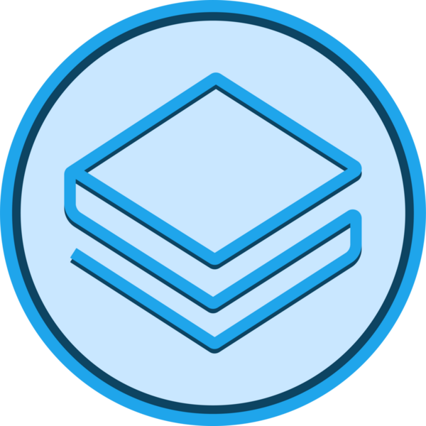 Soyut arkaplanda Stratis-strax kripto para birimi çizimleri. 3d illüstrasyon.