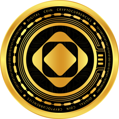 Soyut arka planda destansı kripto para çizimleri. 3d illüstrasyon.