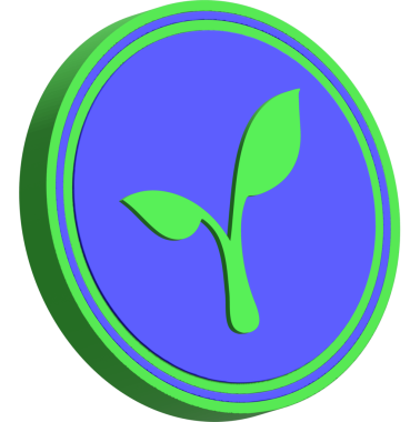 Soyut arka planda radikal-rad kripto para birimi logosu çizimleri. 3d illüstrasyon.