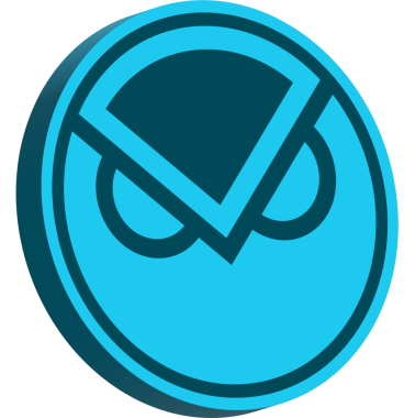 Soyut arkaplanda gnosis-gno kripto para birimi çizimleri. 3d illüstrasyon.