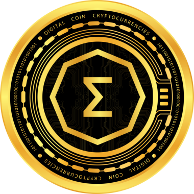 Dolayısıyla soyut arkaplanda şifreli para birimi logosu çizimleri var. 3d illüstrasyon.