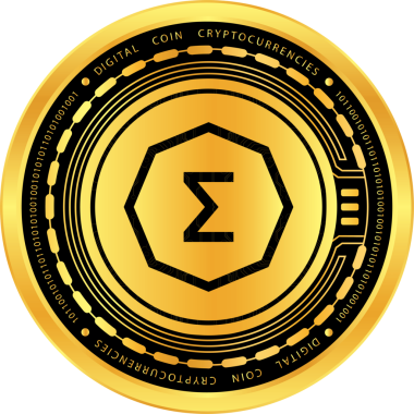 Dolayısıyla soyut arkaplanda şifreli para birimi logosu çizimleri var. 3d illüstrasyon.