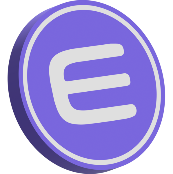 Soyut arka planda enjin-enj kripto para birimi logoları. 3d illüstrasyon.