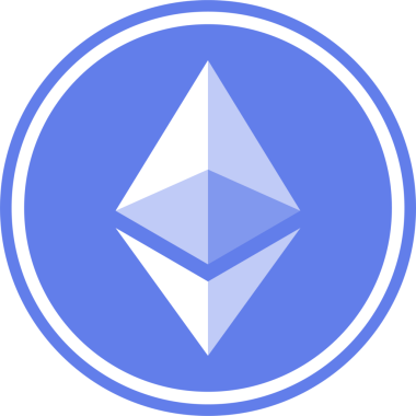 Soyut arka planda ethereum-eth kripto para birimi logoları. 3d illüstrasyon.