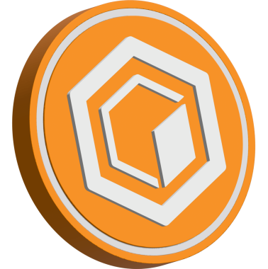 çekirdek dao-core kripto para birimi çizimleri soyut arkaplanda. 3d illüstrasyon.