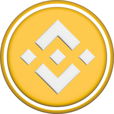 Soyut arkaplanda binance-bnb kripto para birimi çizimleri. 3d illüstrasyon.