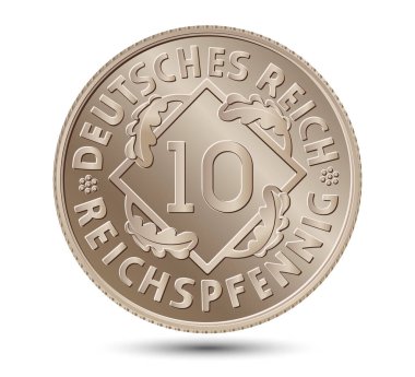 10 Reichspfennig, Almanya Almanyası