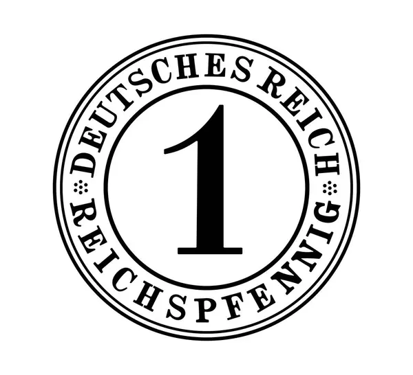 1 Reichspfennig, Almanya Almanyası