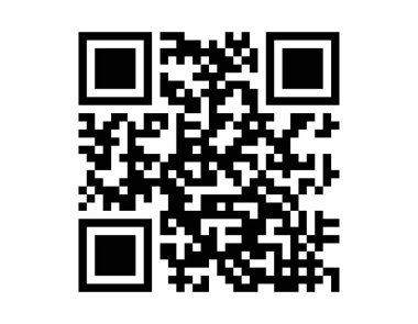 QR kod simgesi. Sahte şablon QR kodu. Siyah tarama kodu logosu, barkod tanımlaması. Vektör illüstrasyonu.