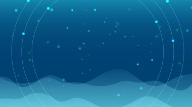 Minimum geometrik arkaplan. Dinamik şekiller bileşimi.