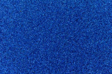 Koyu mavi makro parlak parıltılı desen arkaplanı canlı renklerle