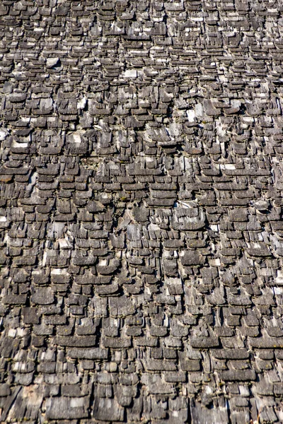 Полная Рамка Абстрактной Текстуры Заднего Плана Разрушающейся Крыши Сарая 1900 — стоковое фото