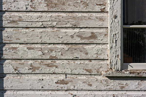 Close Texture Background Old Deteriorating 19Th Century Barn Wall Peeling Stockbild