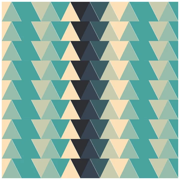 繰り返し三角形の壁紙 陰影のある色で幾何学的なパターンを持つテクスチャ背景デザイン ユニークでシンプルでフラットな壁紙 テクスチャ背景シリーズ — ストックベクタ