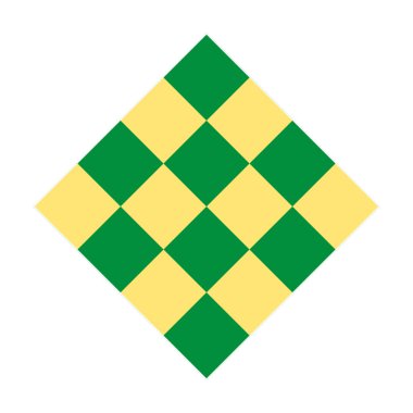 yeşil ve altın renkli ketupat çizimi. Müslümanlar için Kurban Bayramı ve Kurban Bayramı 'nın kutlanışıyla aynı. Dini tasarımlar için dekoratif öğeler, ayrıca çeşitli tasarımlarda süs eşyalarında da kullanılabilir.