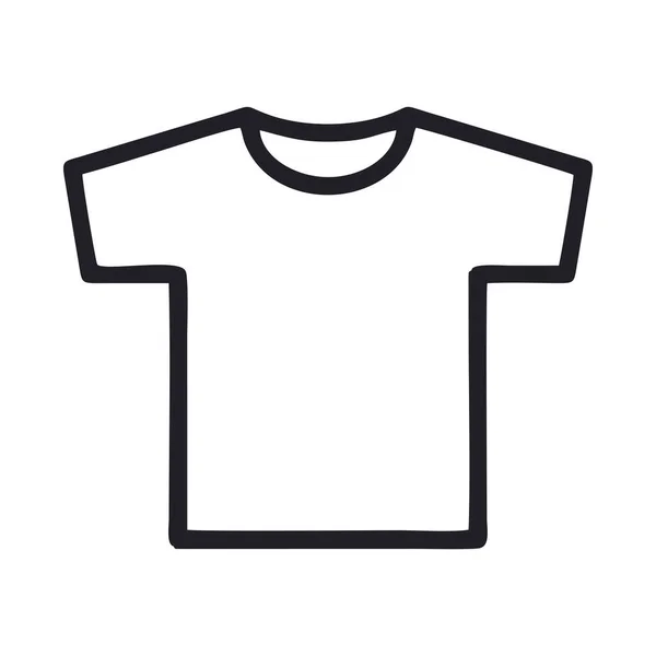 Camiseta Icono Vector Aislado Sobre Fondo Blanco Para Web Diseño — Vector de stock
