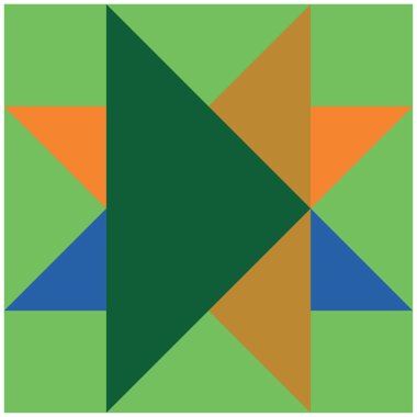 Üçgenler ve eşkenar dörtgenlerle soyut geometrik arkaplan, vektör illüstrasyonu. Temel geometrik şekilli tasarım elementleri. Çeşitli tasarım ihtiyaçları için basit ve düz