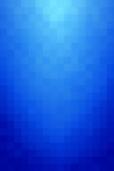 光に向かって濃い青のモザイクの背景グラデーション 垂直抽象パターン 正方形のピクセル形状 バナー カバー ポスター 壁のテクスチャ要素を設計します ベクターイラスト — ストックベクタ