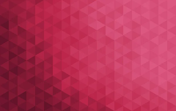 Gradient Mosaik Dreieck Hintergrundmuster Trendfarbe Des Jahres 2023 Viva Magenta — Stockvektor