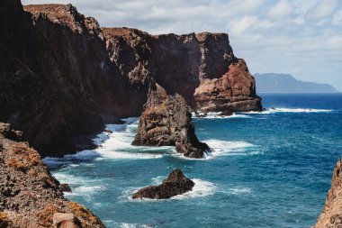 Madeira, Portekiz 'in kuzeydoğusundaki Saint Lawrence Noktası.