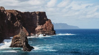 Madeira, Portekiz 'in kuzeydoğusundaki Saint Lawrence Noktası.
