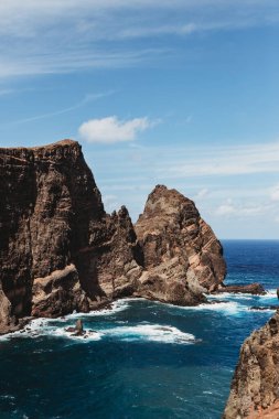 Madeira, Portekiz 'in kuzeydoğusundaki Saint Lawrence Noktası.