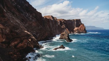 Madeira, Portekiz 'in kuzeydoğusundaki Saint Lawrence Noktası.