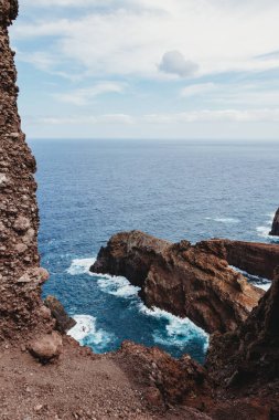 Madeira, Portekiz 'in kuzeydoğusundaki Saint Lawrence Noktası.