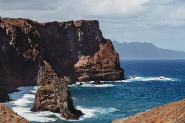 Madeira, Portekiz 'in kuzeydoğusundaki Saint Lawrence Noktası.