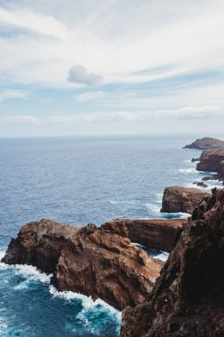Madeira, Portekiz 'in kuzeydoğusundaki Saint Lawrence Noktası.