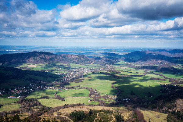 Landscape photography from Czech mountains Beskydy