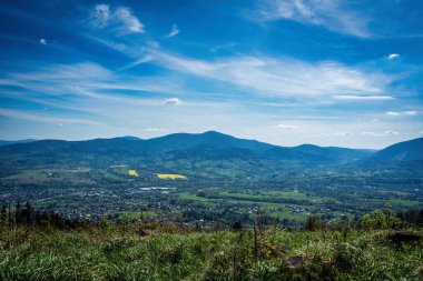En yüksek tepe Lysa Hora, Çek dağlar Beskydy