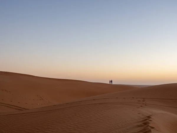 ドバイ砂漠の美しい砂丘 アラブ首長国連邦 — ストック写真