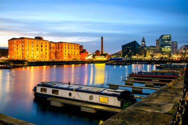 Albert dock Liverpool, İngiltere