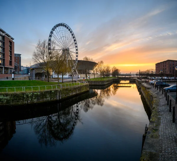 Wheel Liverpool Inghilterra — Foto Stock