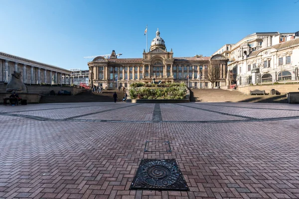 Birmingham Town Hall Reino Unido — Fotografia de Stock