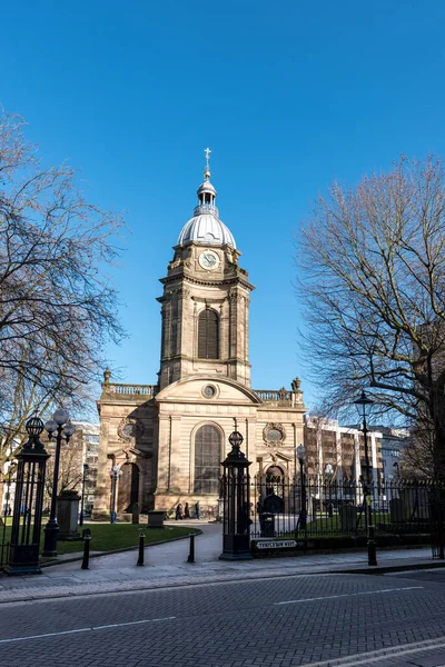Saint Philip Katedrali Ngiltere Katedrali Birmingham Piskoposu Nun Başkentidir — Stok fotoğraf
