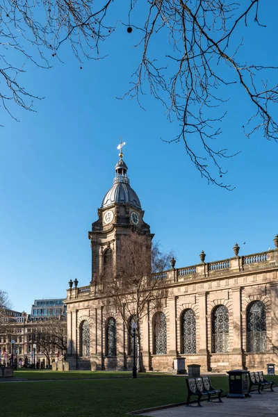 Katedralen Philip Kyrkan England Katedralen Och Sätet För Biskopen Birmingham — Stockfoto