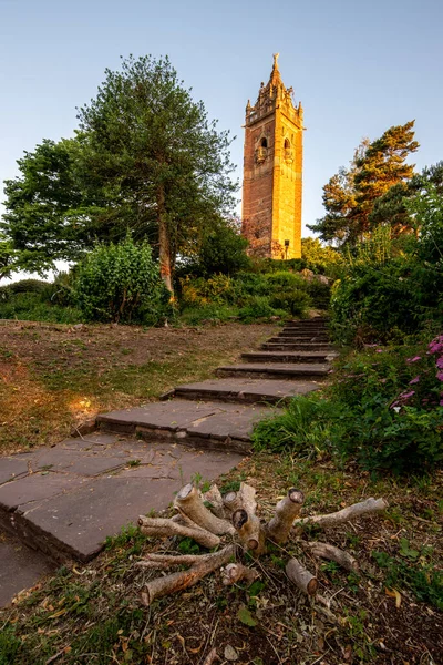 Πύργος Cabot Είναι Ένας Πύργος Στο Μπρίστολ Αγγλία Βρίσκεται Ένα — Φωτογραφία Αρχείου