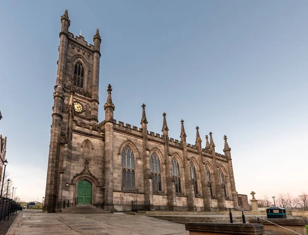 Oldham Parish Church View — Foto Stock
