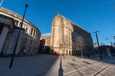 Manchester, İngiltere 'deki belediye binası ofisleri