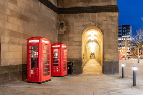 Circa March 2014 Old Telephone Booths — Stock Photo, Image