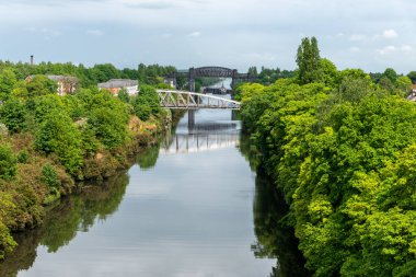 Warrington 'daki Manchester kanalı.