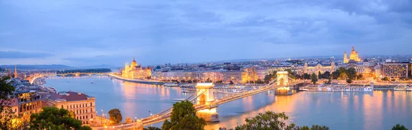 Över Gamla Staden Budapest — Stockfoto