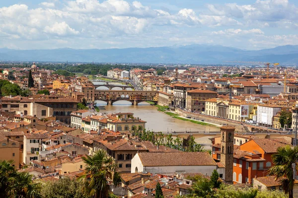 Florencia Italia Vista Ciudad — Foto de Stock