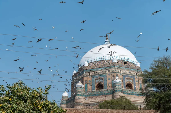 Hazrat Shah Rukn Alam Sírja Multan — Stock Fotó