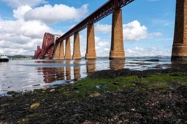 Forth Bridge Cantilever Railway Bridge Firth Forth East Scotland — Stock Photo, Image