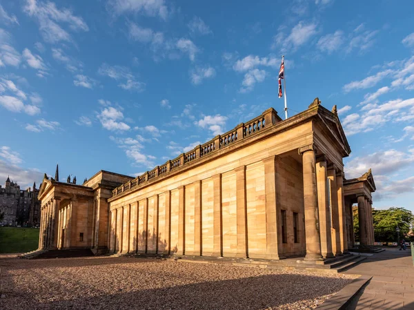 Herzen Von Edinburgh Gelegen Beherbergt Die Scottish National Gallery Eine — Stockfoto